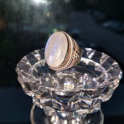 Moonstone ring