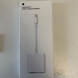 Apple Lightning to USB 3 Camera Adapter
