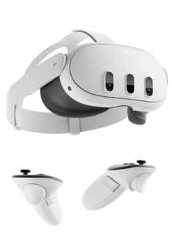 Meta Quest 3 512GB VR Headset + Upgraded Comfort Padding & Rechargeable Batteries