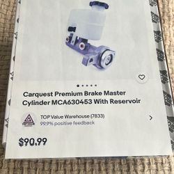 Brake Master Cylinder 