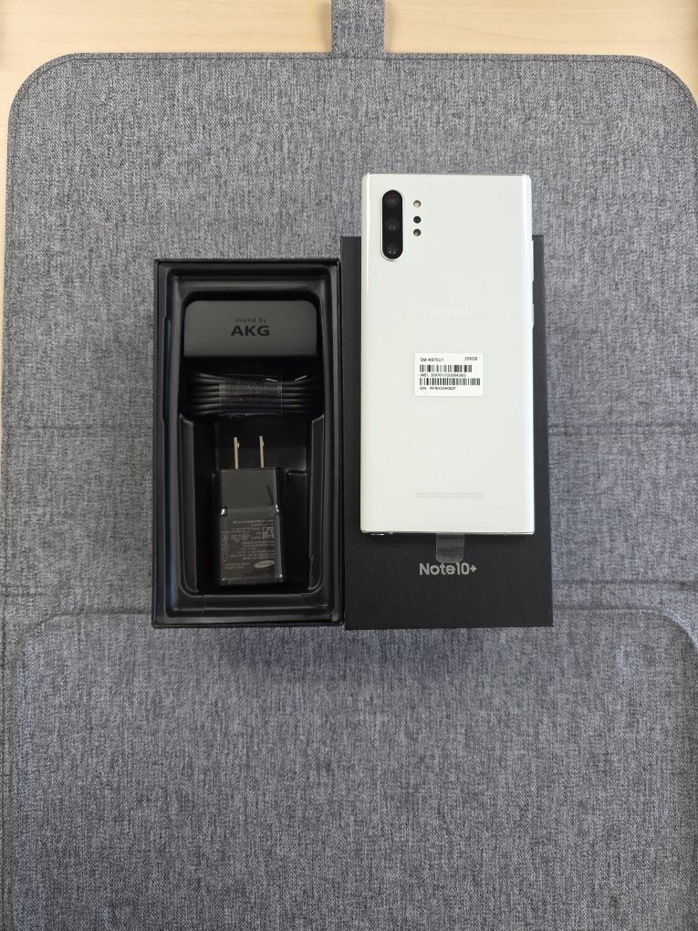 SAMSUNG NOTE 10PLUS 256GB. UNLOCK ANY SIM