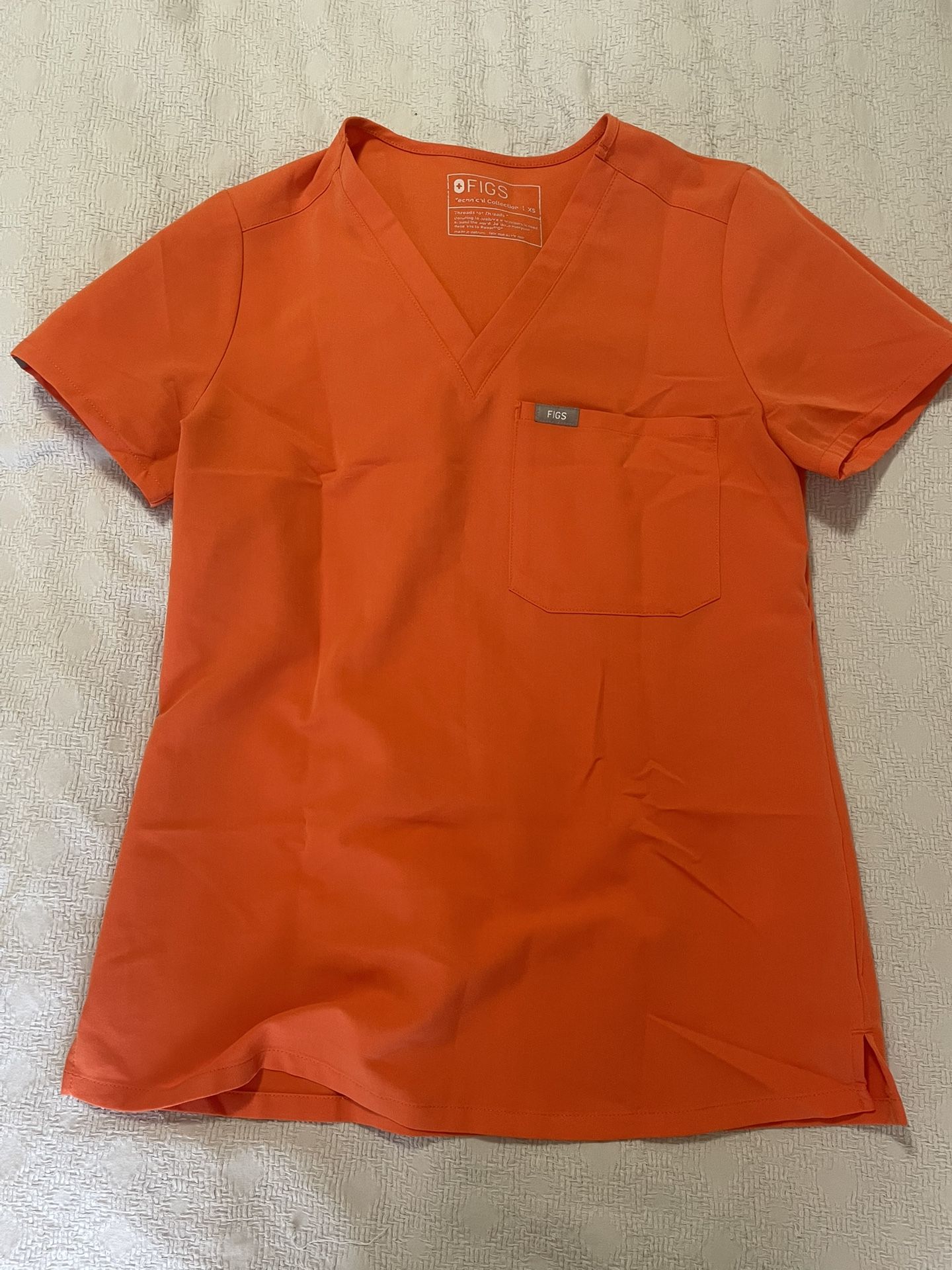 Figs Orange Scrubs