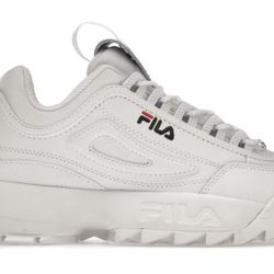 Fila Disruptor 2- White Navy Red