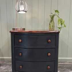 Upcycled Stanley furniture 3 Drawer Side Table