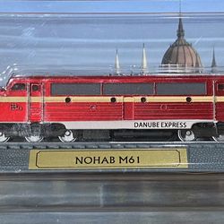 Model Train w/track Platform (Hungarian) - NOHAB M61 Danube Express