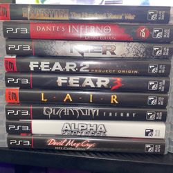 Sony PlayStation 3 Video Games