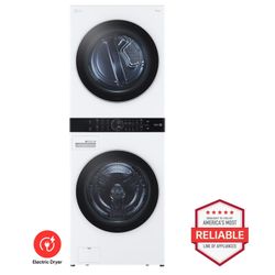 BRAND NEW LG WashTower Washer & Electric Dryer – 4.5/7.4 Cu Ft – Steam & WiFi – WKEX200HWA