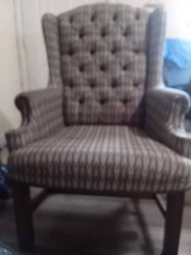 Antique Wingback Chair