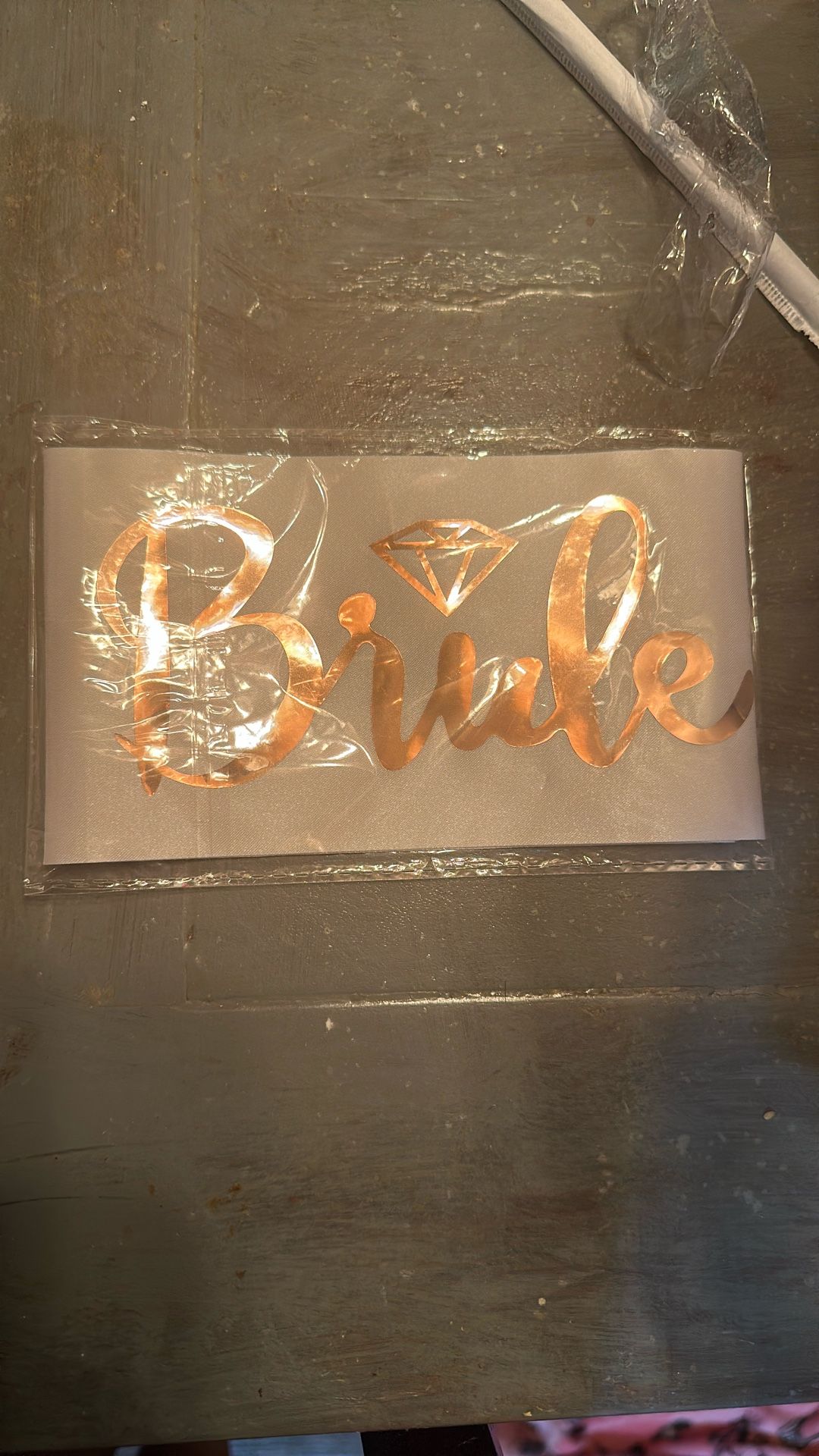 New Bride To Be Sash 