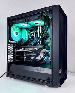 NVIDIA GTX 1080 Intel i5-10600K 16GB DDR4 RAM 512GB SSD RGB Gaming PC