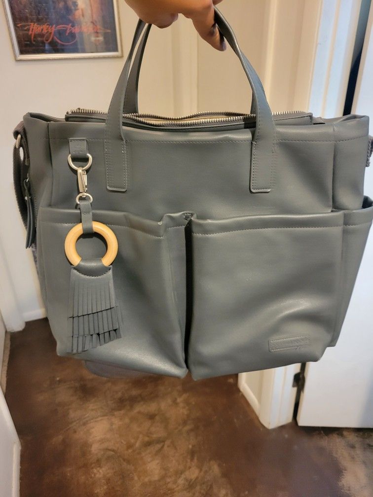 Skip Hop Vegan Leather Diaper Bag