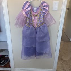 Princess Dress Costume Rapunzul