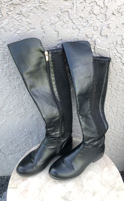 Black Boots 9 Bucco