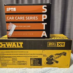 DeWalt Polisher 20V And Polisher Pads