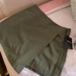 Wrap Front Skirt