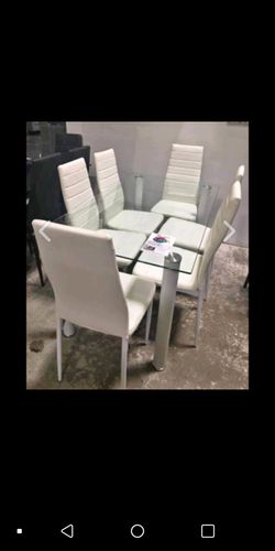 New 7pc. Dining Table Set