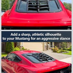 Rear Window Louver