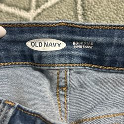 Old Navy Rock Star Skinny Jeans Both Size 4 