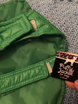 Size xs, puffy cover for dog
