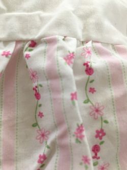 Brand new baby crib skirt