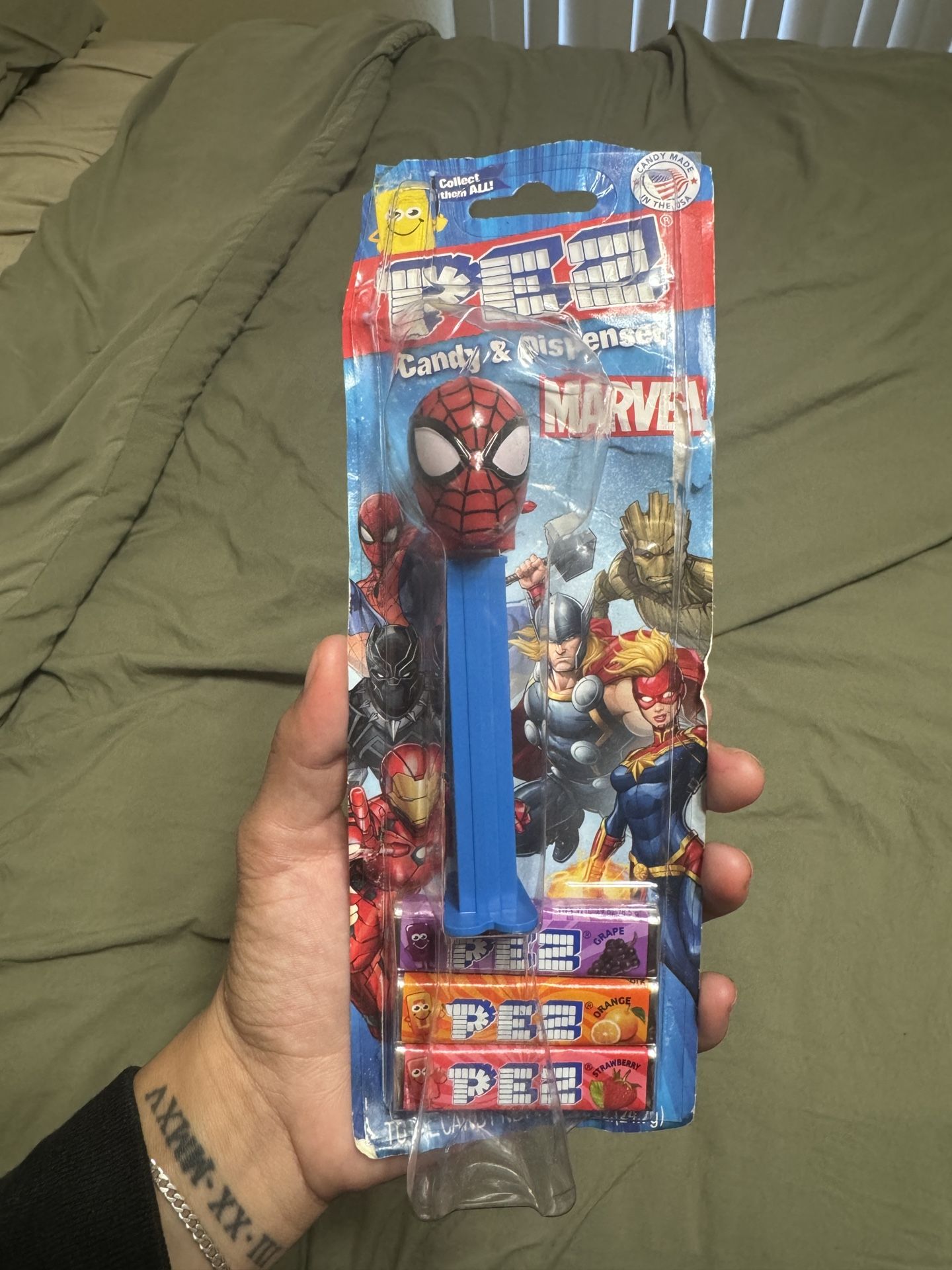 spider-man pez collectible 
