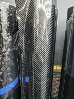 Carbon vinyl wrap