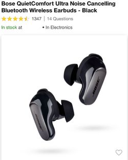 Bose Noise Cancelling 