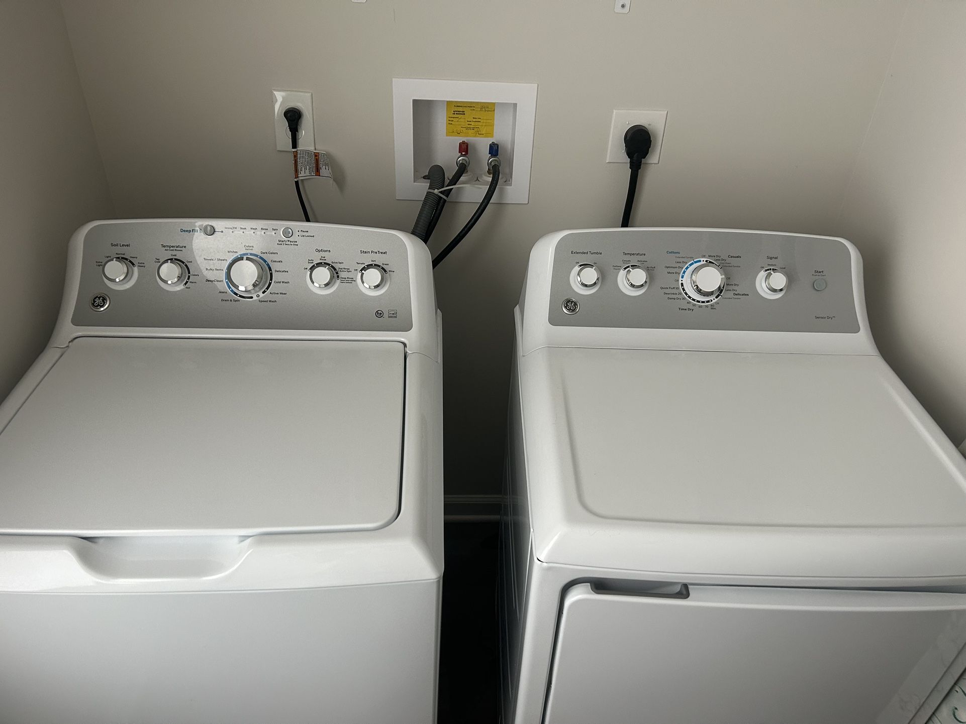 GE Washer & Dryer Set – Excellent Condition