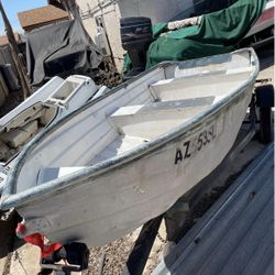 Aluminum Boat And Trailer 