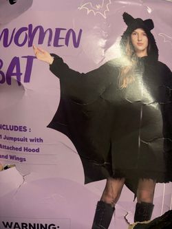 Women Bat Costume