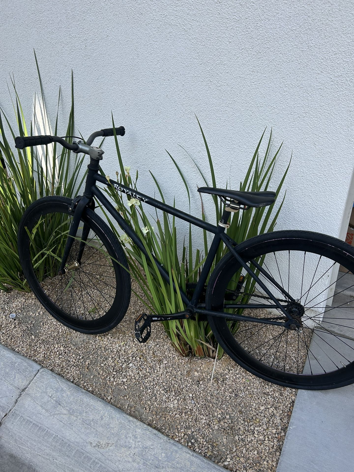 Black BMX Bike