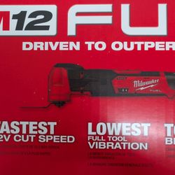 Milwaukee M12 Fuel Oscillating Multi Tool NEW 