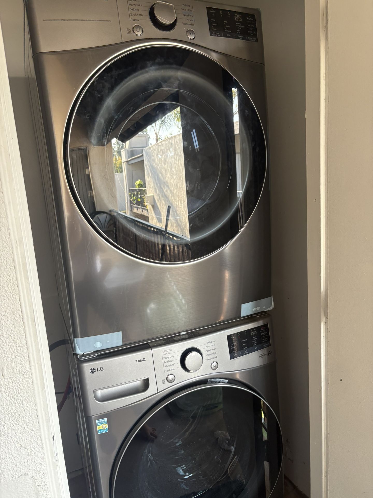 LG Thin Q Washer And Dryer