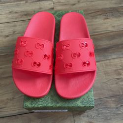 Gucci Red Slides