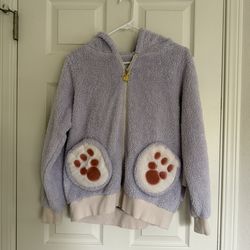 Women’s Disney StellaLou purple fleece jacket