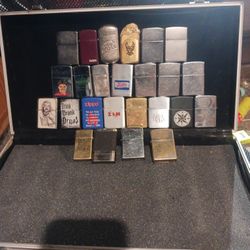 Variety Of Zippo Lighters