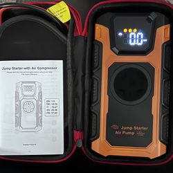 Tire Inflator Portable Air Compressor, 150 PSI Cordless Mini Air Pump for Car, Motorcycle, Bikes, Ba 