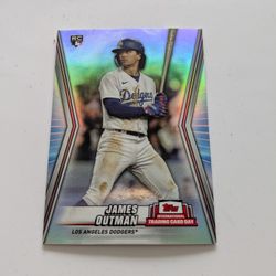 2023 Topps James Outman Foil International Trading Card LA Dodgers SGA Mint Condition. MLB Officially Licensed. Limited Edition Collectibles!
