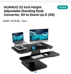 Brand New Adjustable Standing Desk