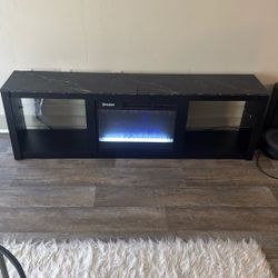 Fire Place TV Stand