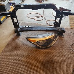 Radiator Supprt Kia Soul 2014-2019, headlight