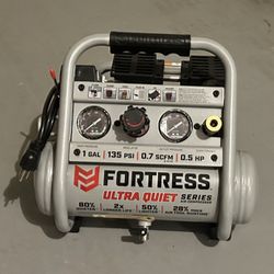 Fortress Ultra Quiet Air Compressor - 1 Gallon