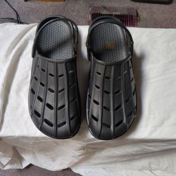 Men's Sandals, Black Size 13-14