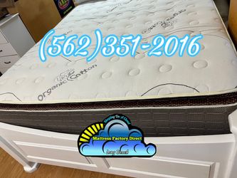 Serenity cal king mattress and Boxspring bed set Colchon y tambor