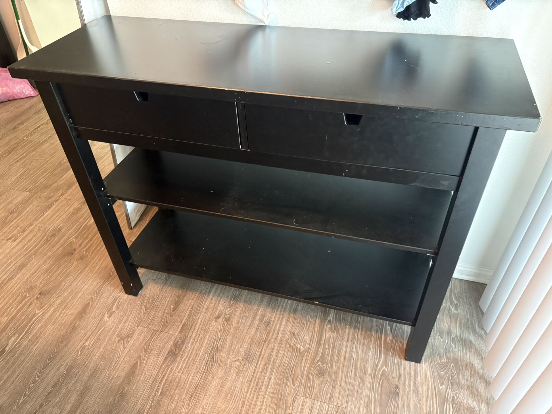 entryway table with drawers 