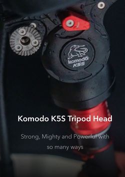 KOMODO TRIPOD HEAD