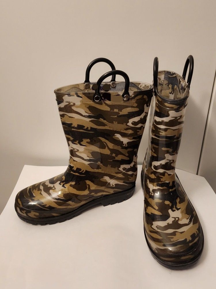 Boys Rain Boots Size 1