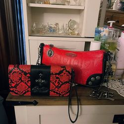 Ed hardy shoulder purse