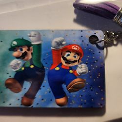Super Mario And Luigi Keychain 