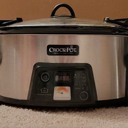 Silver Slow Cooker